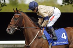 10 Outbok 6165046 Newmarket 26Jun21 Outbox winner of The Close Brothers Fred Archer Stakes Steven Cargill.jpg