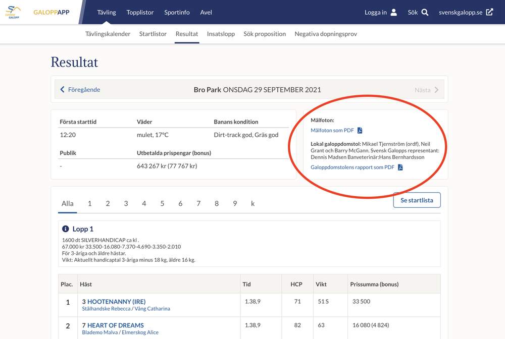 Information på Galoppappen Målfoton och rapporter.png