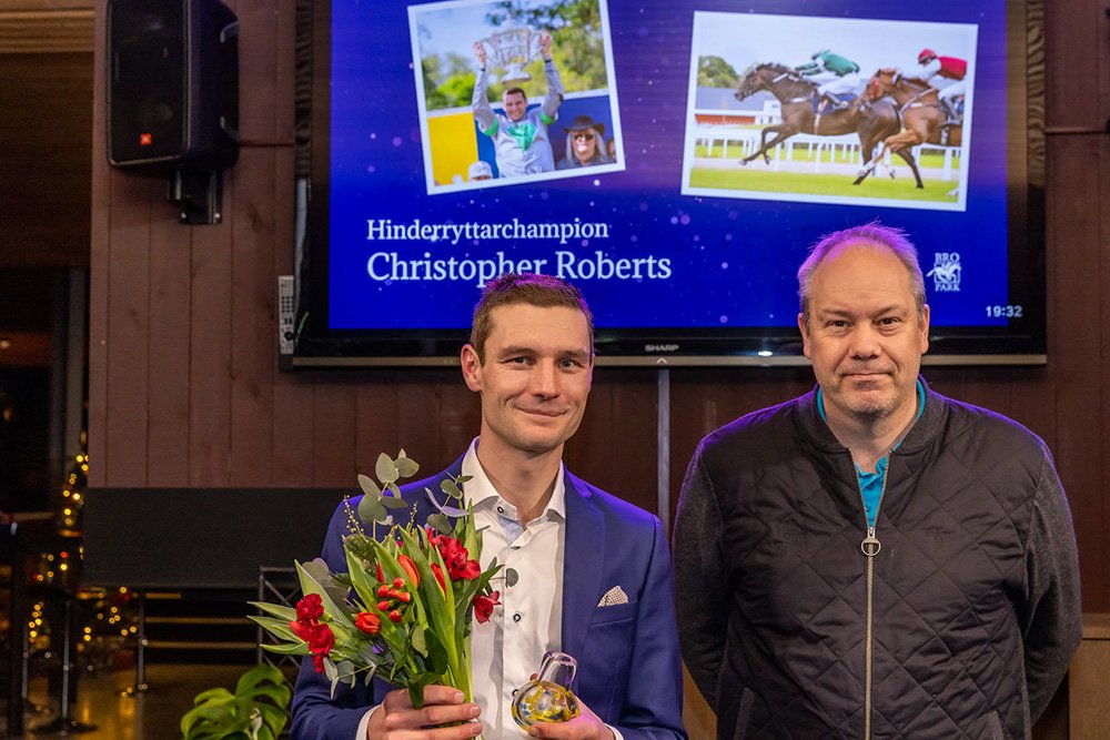 Christopher Roberts hinderchamp Bro Park