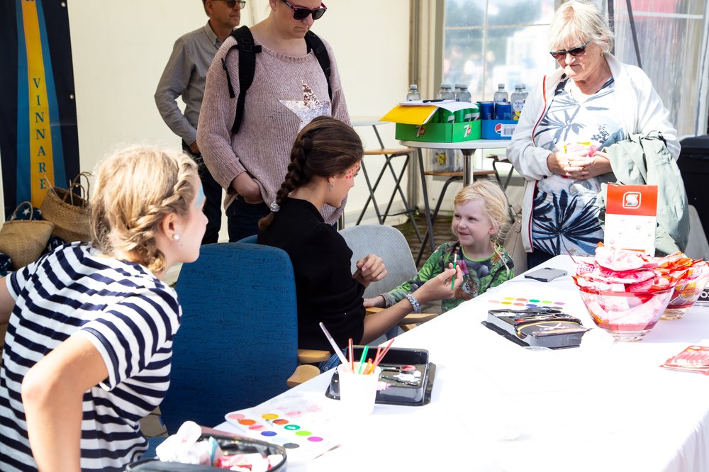facepaint ansiktsmålning galoppbana galopp