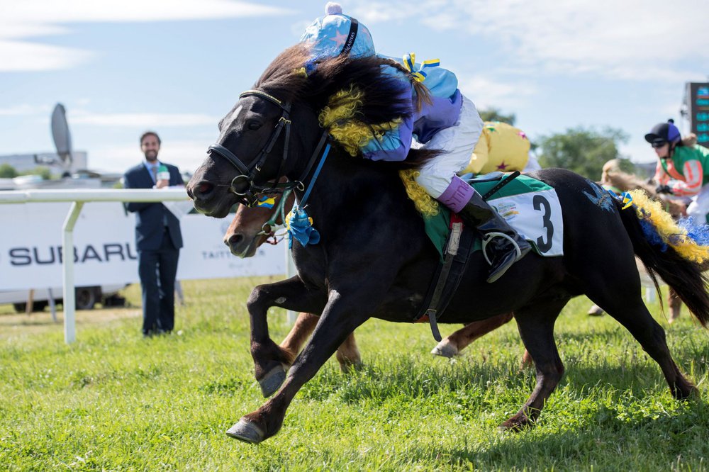 Stina Landh Ponnygalopp Nationaldagsgaloppen