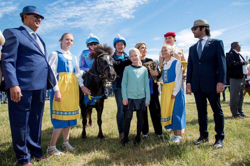 Stina Landh Ponnygalopp Nationaldagsgaloppen