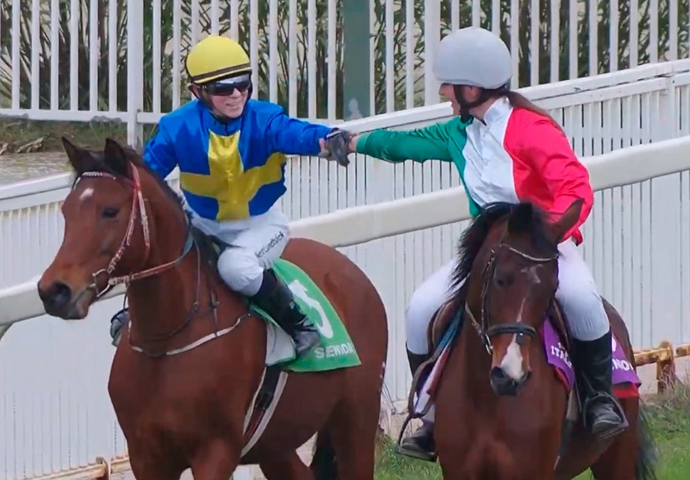 Nora Lundbäck i Italien