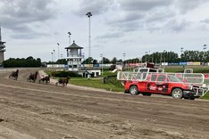 Startbil träning Jägersro hästarnas mästare