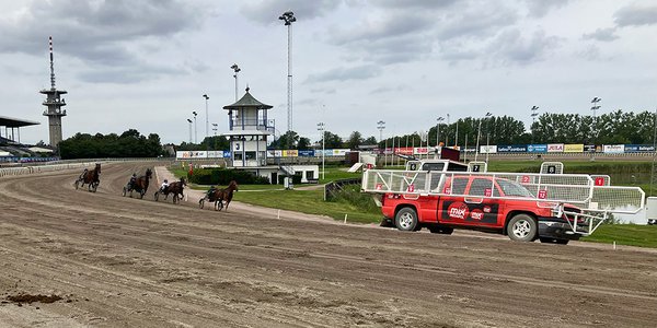 Startbil träning Jägersro hästarnas mästare