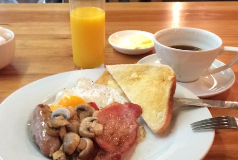 engelsk frukost