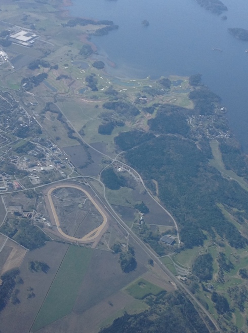 flygbild över bro park