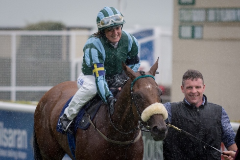 Josephine Chini vinner på The Curragh