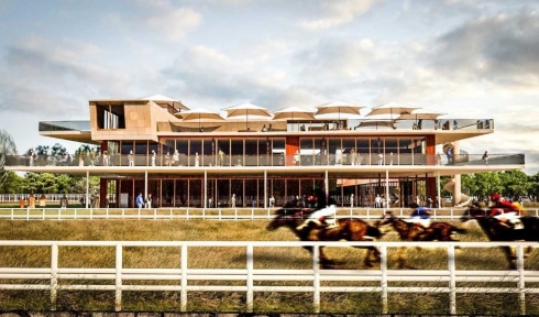 Planerad läktarbyggnad på Göteborg Galopp 1