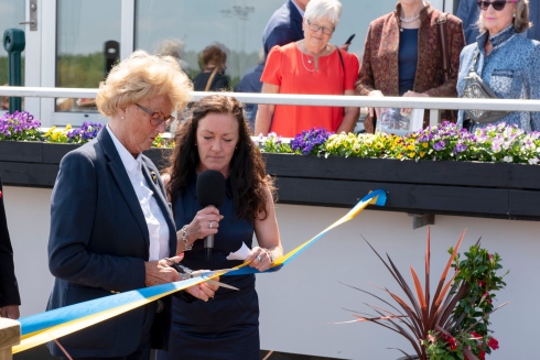 Invigning av Hurricane Red Bar på Jägersro. Foto: Stefan Olsson